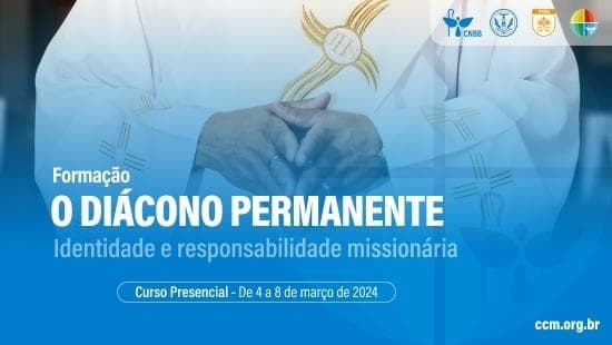 Centro Cultural Missionário promove formação para diáconos permanentes