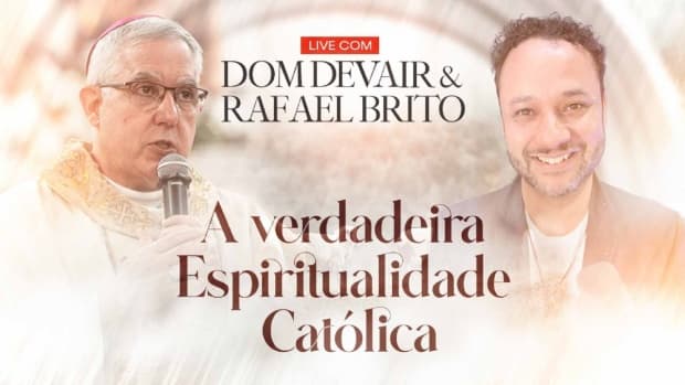 Dom Devair participa de live sobre "A verdadeira espiritualidade católica" com professor Rafael Brito