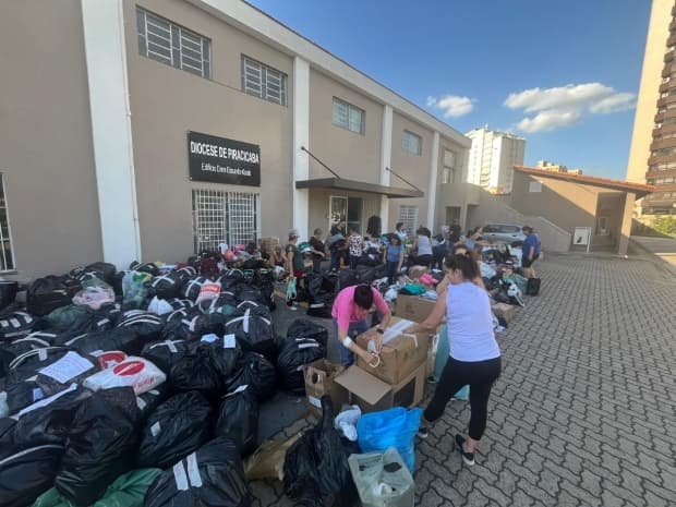 Acipi e Rede Drogal reforçam campanha da Diocese pelas vítimas das chuvas no Rio Grande do Sul