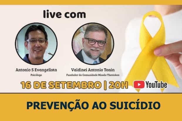 Equipe diocesana da CF promove live sobre depressão e suicídio