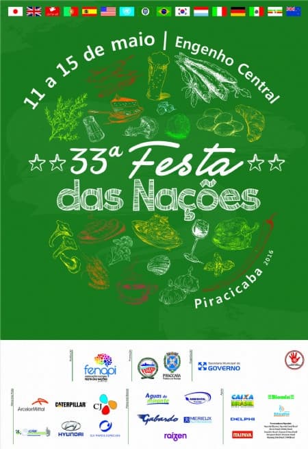 Entidades ligadas à Diocese participam da 33ª Festa das Nações de Piracicaba